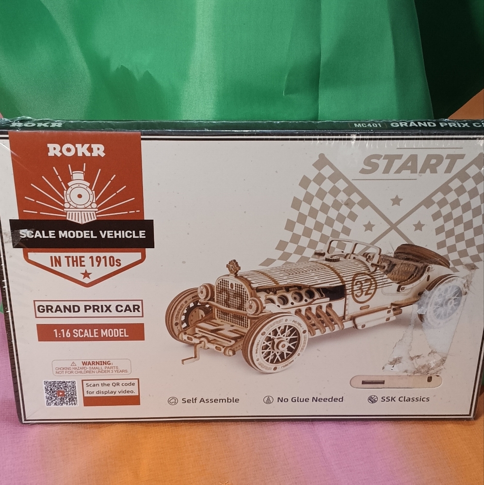 ROKR Scale Model Grand Prix Car